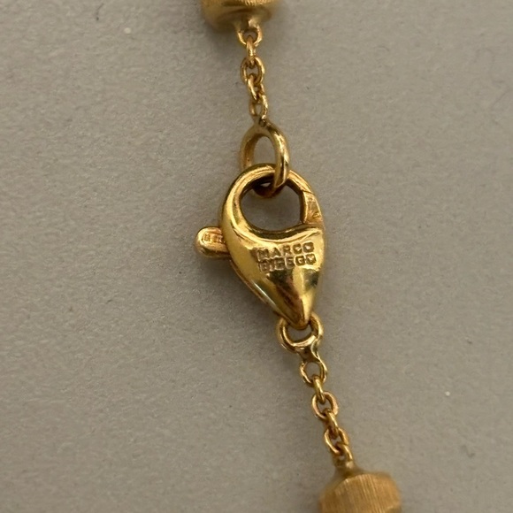 Marco Bicego 18K Yellow Gold Single-Strand Gemstone Necklace - Picture 6 of 7